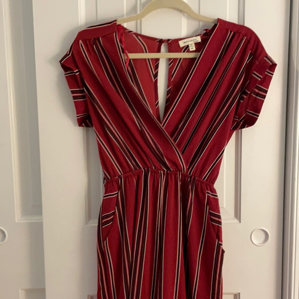 Striped jumpsuit